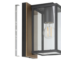 Aplica Exterior BUDRONE 1xE27 IP44 900289 APLICA PERETE / NEAGRA Lighting Fixtures