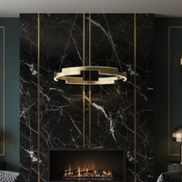 LED осветително тяло висящо Gold, еквивалент 520W, с дистанционно