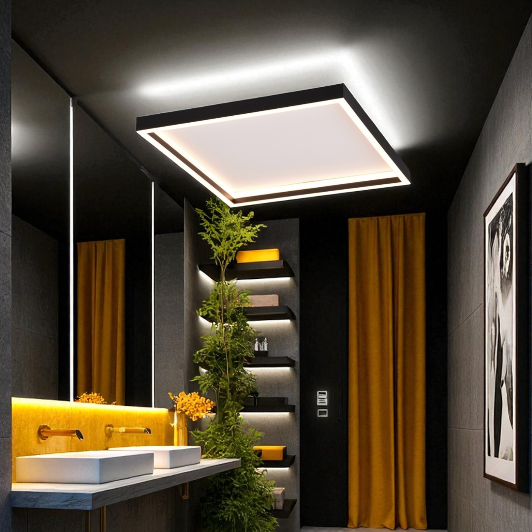 LED плафон ROTONDA Black Premium