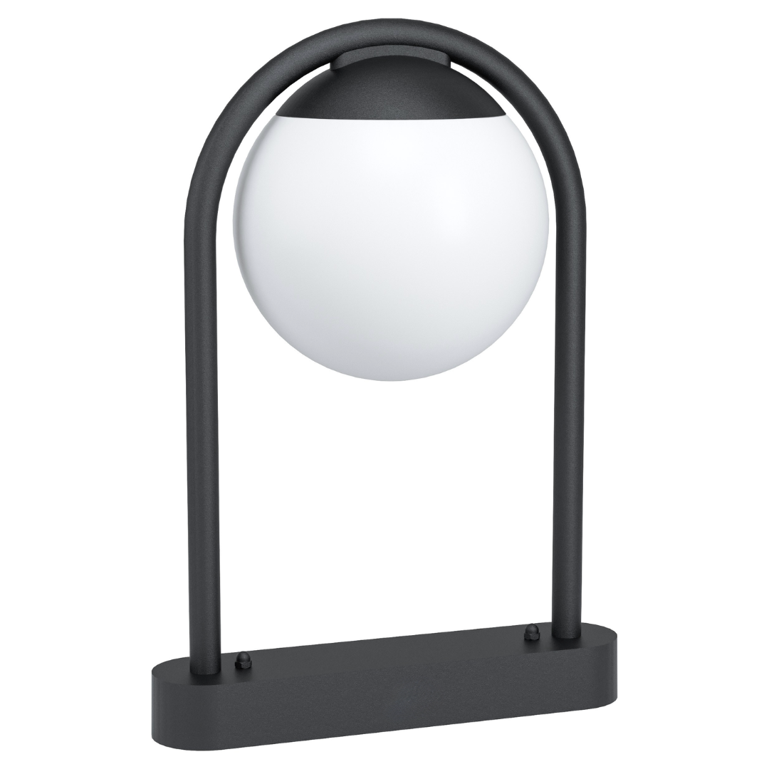 Stalp Exterior E27 IP44 98732 NEGRU / STALP ORNAMENTAL EXTERIOR LAMP