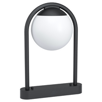 Stalp Exterior E27 IP44 98732 NEGRU / STALP ORNAMENTAL EXTERIOR LAMP