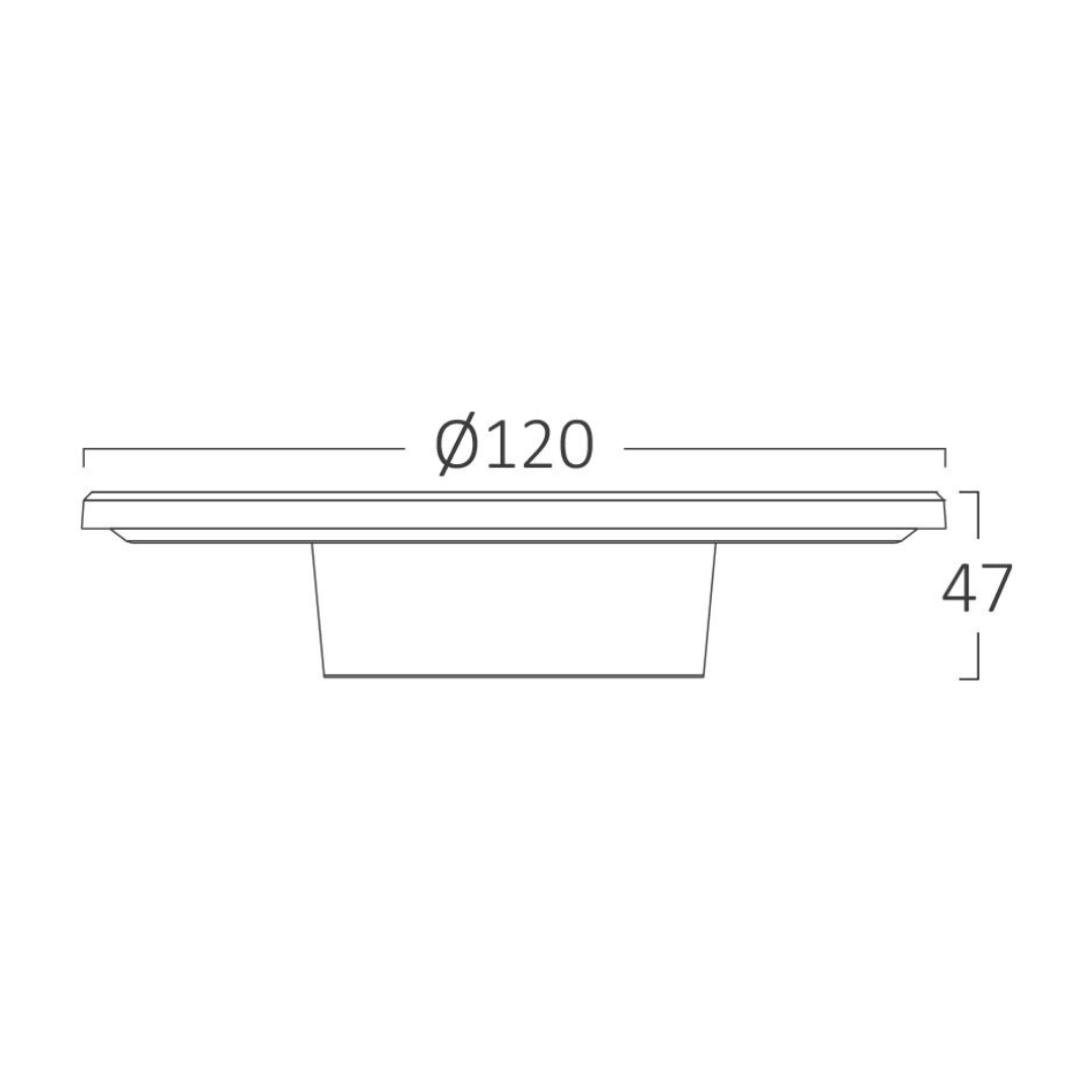 LED аплик за интериор PALERMO White