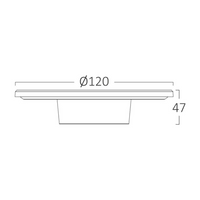 LED аплик за интериор PALERMO White