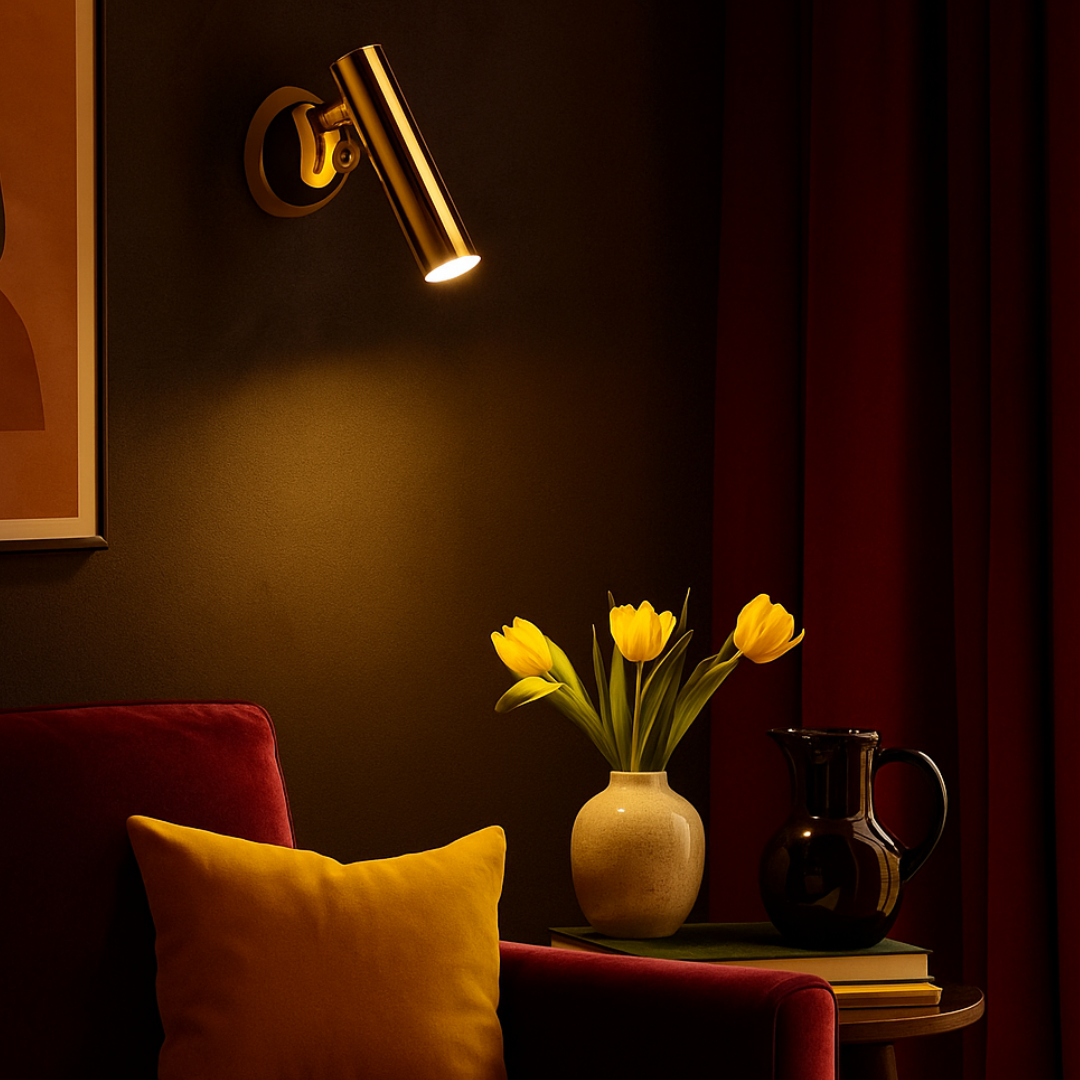 LED спот 5W Gold стенен подвижен Kinkiet LOYA
