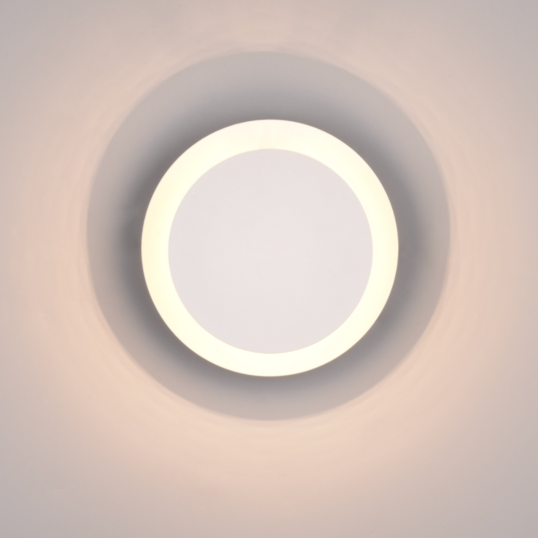 Aplica LED de Perete White MIO ALBA / 18CM Wall Light Fixtures
