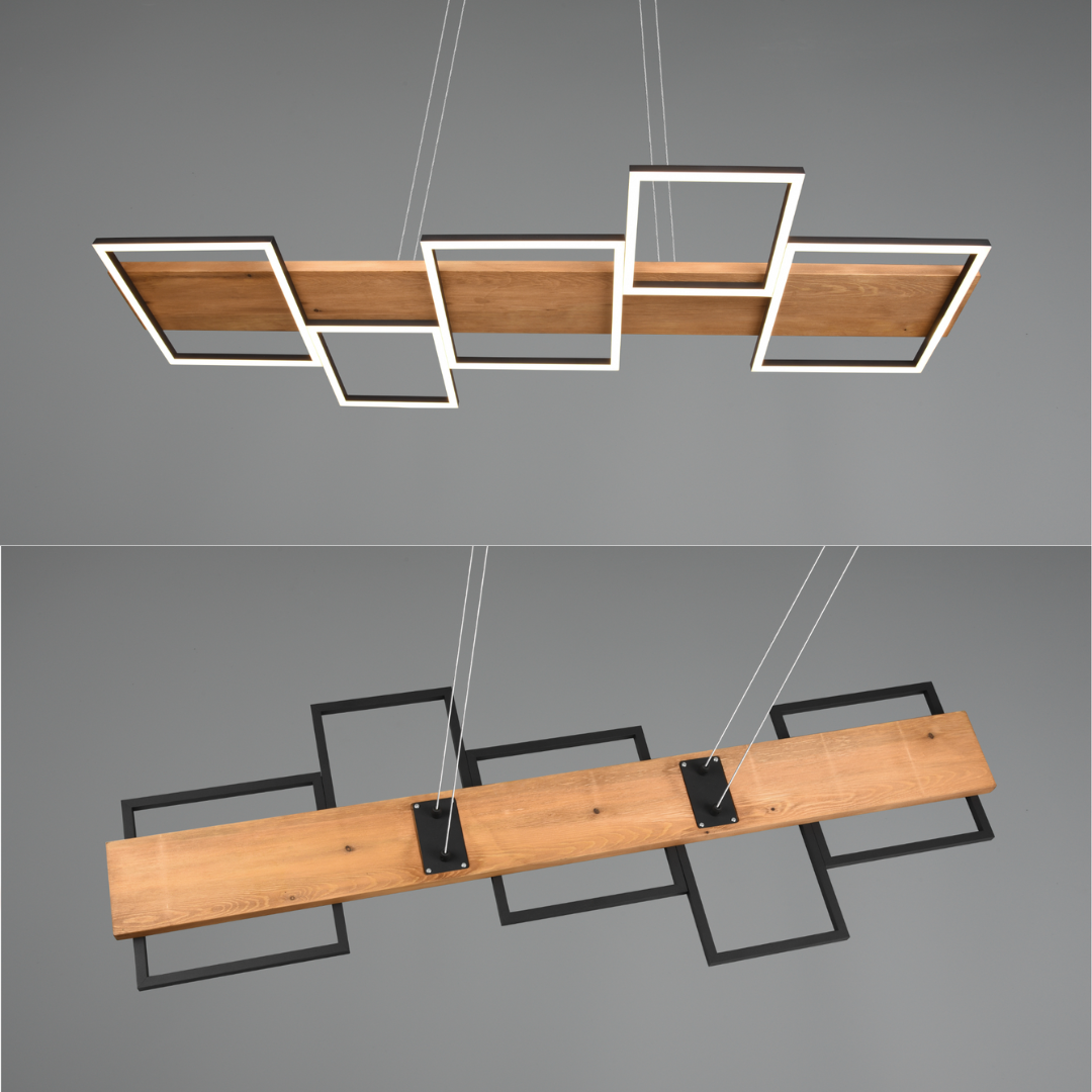 LED осветително тяло тип пендел WOOD HARPER