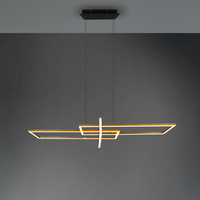 LED осветително тяло тип пендел PREMIUM SALINAS GOLD еквивалент 500W, димируемо