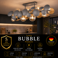 Осветително тяло Абажур Luxury BUBBLE