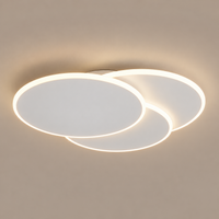 LED аплик 48W LOOPS бяла 26CM Еквивалент 200W