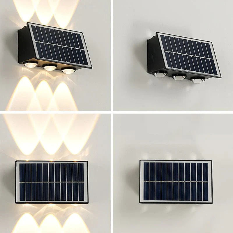Aplica Led Exterior Trio 6W Solara Wall Light Fixtures
