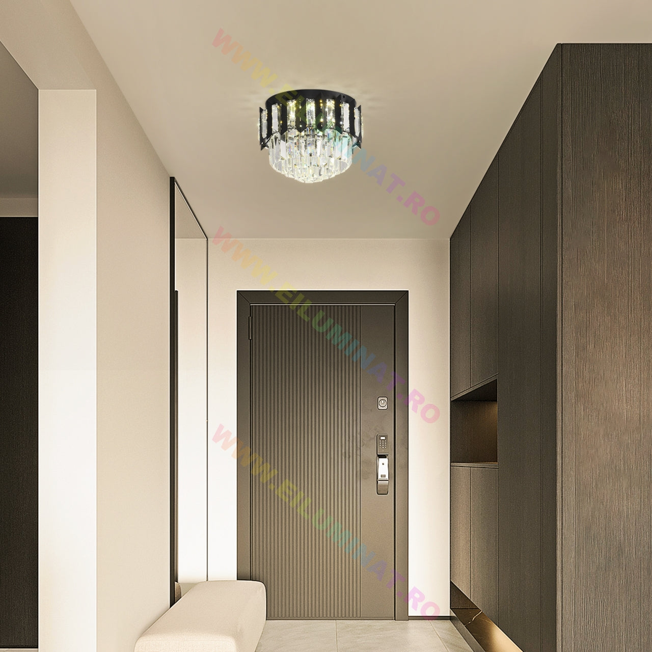 LED аплик BLACK SHINE 30cm Еквивалент 300W