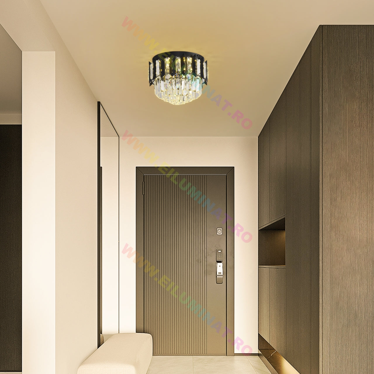 LED аплик BLACK SHINE 30cm Еквивалент 300W