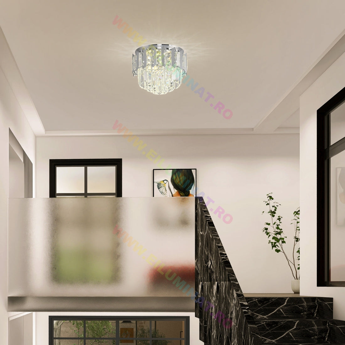LED аплик SILVER SHINE 30cm Еквивалент 300W