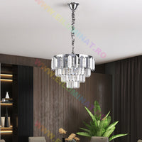 LED осветително тяло SILVER SHINE кристал Еквивалент 400W Монтаж аплик/с окачване