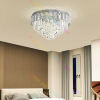 LED осветително тяло SILVER SHINE кристал Еквивалент 600W Монтаж аплик/с окачване