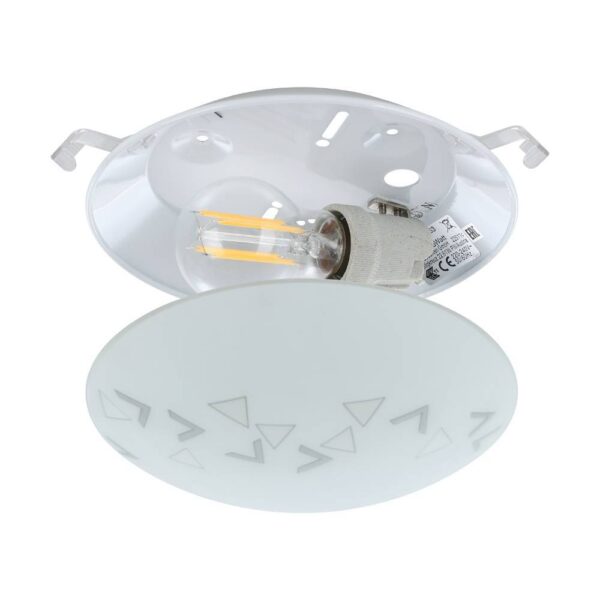 Плафон MARS White кръгъл 25CM