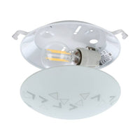Плафон MARS White кръгъл 25CM