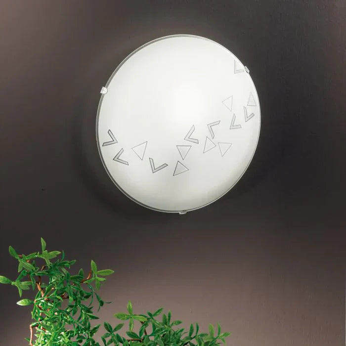 Плафон MARS White кръгъл 25CM