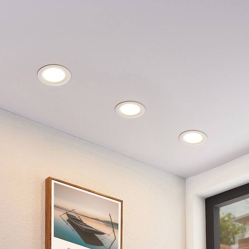 LED спот 6W Slim кръгъл бял / ⌀118mm / вграден