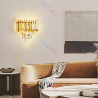 Стенен аплик Cristal Golden Panther