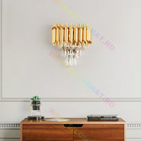 Стенен аплик Cristal Golden Panther