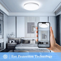 LED Плафон 36W FRAMELESS кръгъл, еквивалент 300W