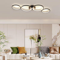 LED осветително тяло PREMIUM RONDO Black Еквивалент 500W Димиращо