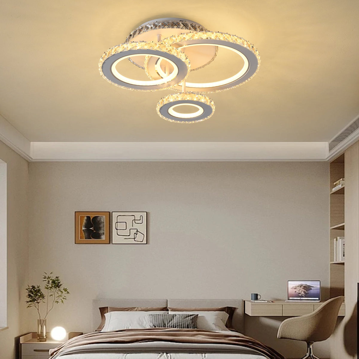 LED осветително тяло Cristal Ciryla бяла RGB еквивалент 500W