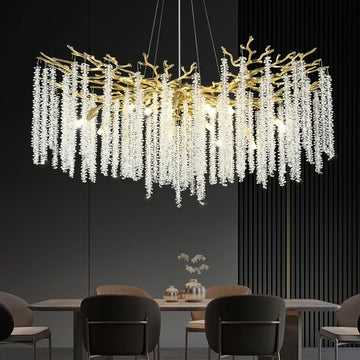 Полилей кристал LUXURY Golden Willow 100CM