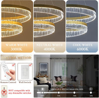 LED Полилей Mini KYZO Royal Gold – 2 Подвижни Сегмента, Еквивалент 600W, с дистанционно