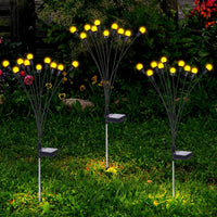 Lampa Led Solara Fireflys - Set 2 Buc Landscape Pathway Lighting