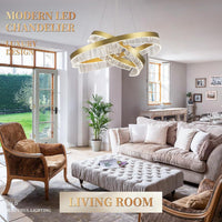 LED Полилей Mini KYZO Royal Gold – 2 Подвижни Сегмента, Еквивалент 600W, с дистанционно