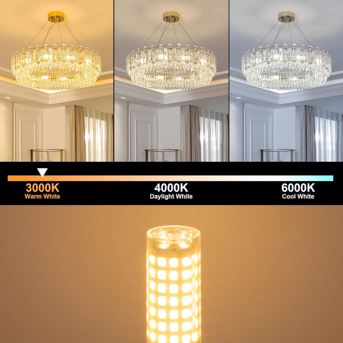 LED крушка G9 10W керамика