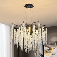 Полилей кристал LUXURY Black Willow 60CM