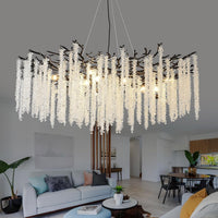 Полилей кристал LUXURY Black Willow 100CM