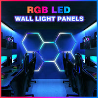 HoneyComb LED шестоъгълно осветление RGB SMART 244cm X 170cm