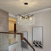 Кристален полилей Silver Crystal Symphony 50 cm