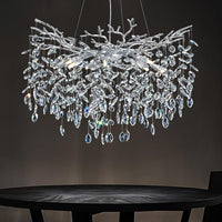 Кристален полилей Silver Crystal Harmony 60 cm