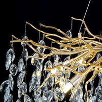 Кристален полилей LUXURY Golden Klara