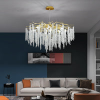 Полилей кристал LUXURY Golden Willow 80CM