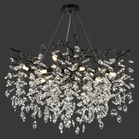 Кристален полилей Silver Crystal Symphony 50 cm