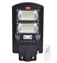 LED лампа 100W соларна SLIM сензор за движение + дистанционно