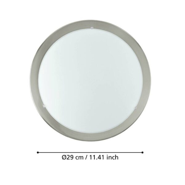 Плафониера PLANET Silver Кръгла 29CM