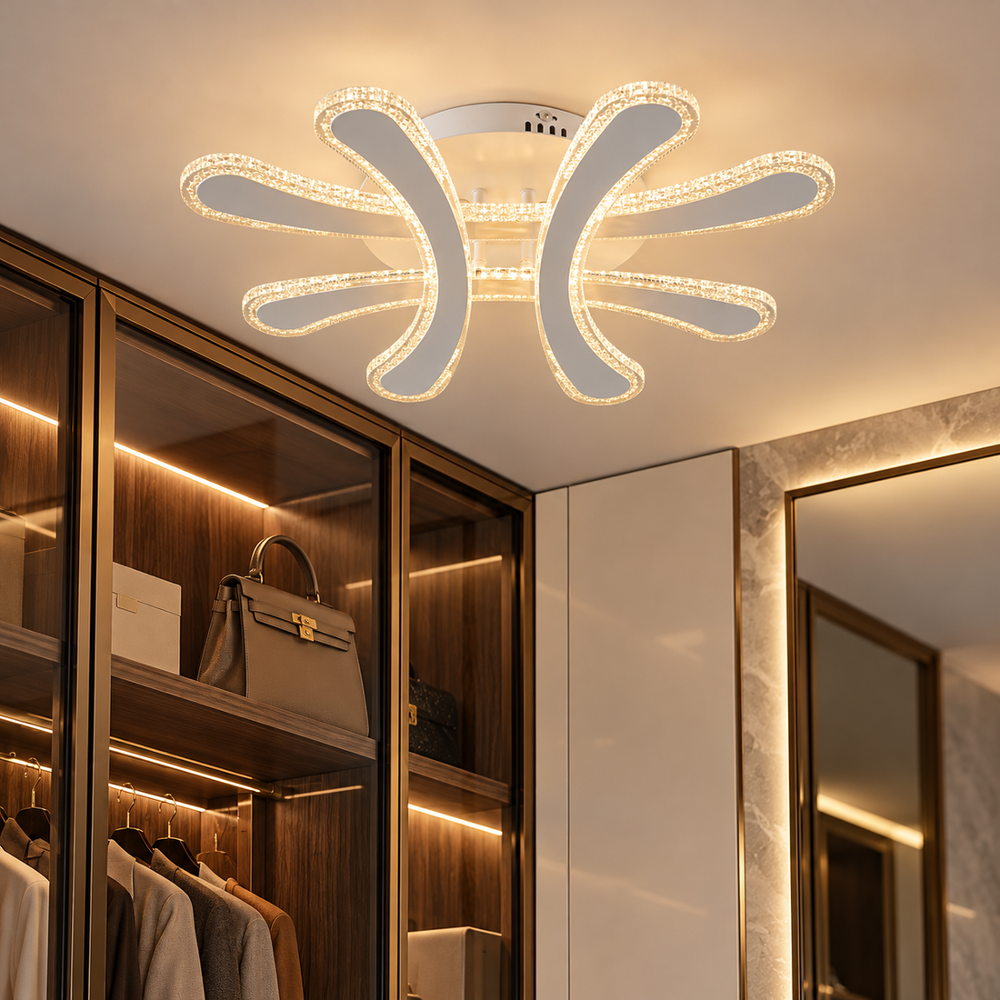 LED осветително тяло 144W Kyno еквивалент 500W с дистанционно