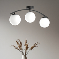 Lustra Abajur 3xE27 Arc Halo - 2601-3 NEAGRA / ABAJUR Chandeliers
