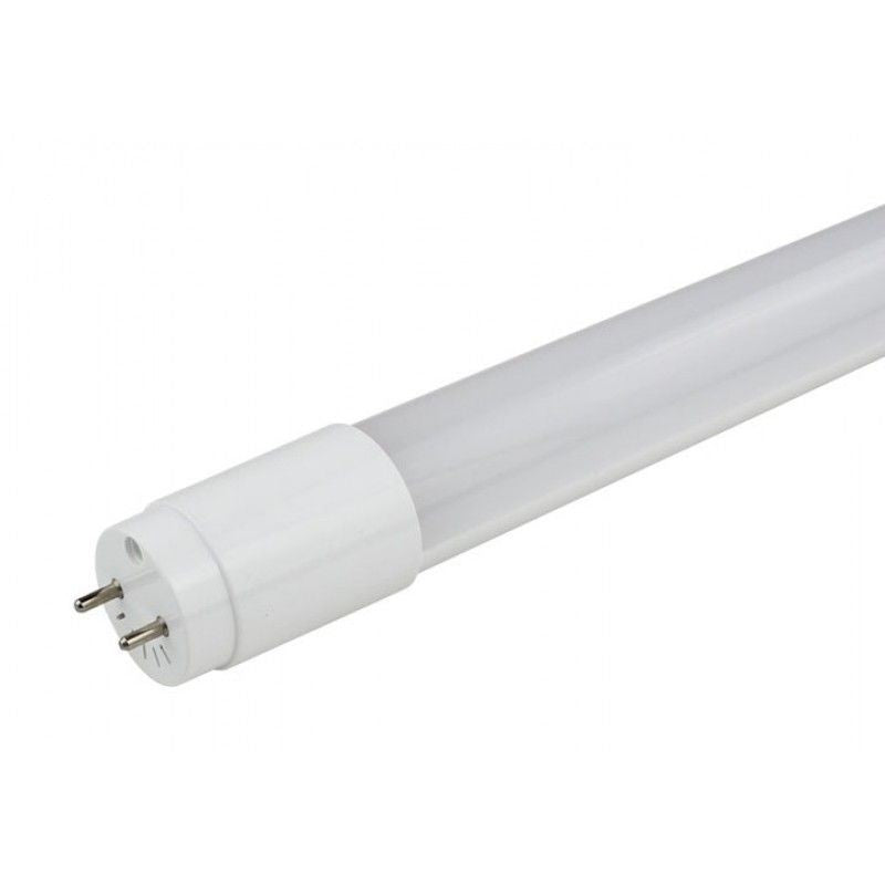 LED тръба T8 мат 120cm 18W 1800 lm захранване от единия край