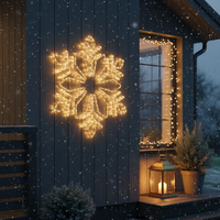 Декоративна LED Снежинка Starfell 60x60cm IP44