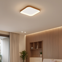 LED плафон Gold Square 48cm еквивалент 200W
