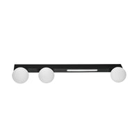 LED аплик 70cm черна SUFITOWA