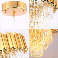 Candelabru Cristal Golden Maxi 500Mm Chandeliers Crystal